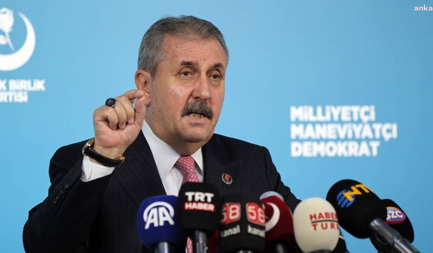BBP lideri Destici'den 'çerçeve yasa' tepkisi