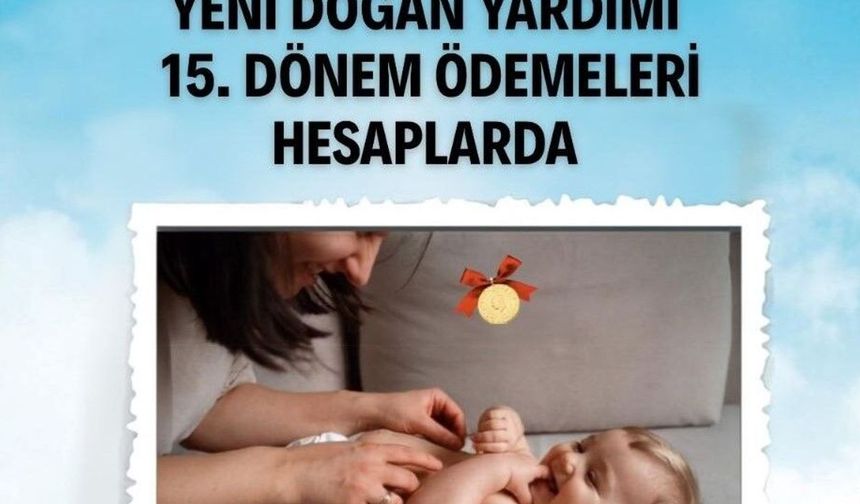 Denizli Büyükşehir'in yeni doğan desteği sürüyor