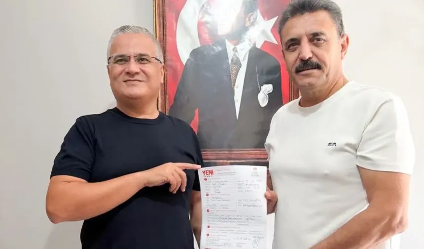 Dikili Belediye Başkanı Adil Kırgöz YENİ Parti'ye katıldı