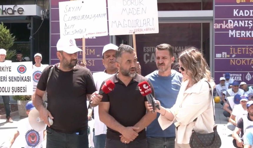 Doruk işçilerinden ödeme tepkisi: Eylem sürüyor