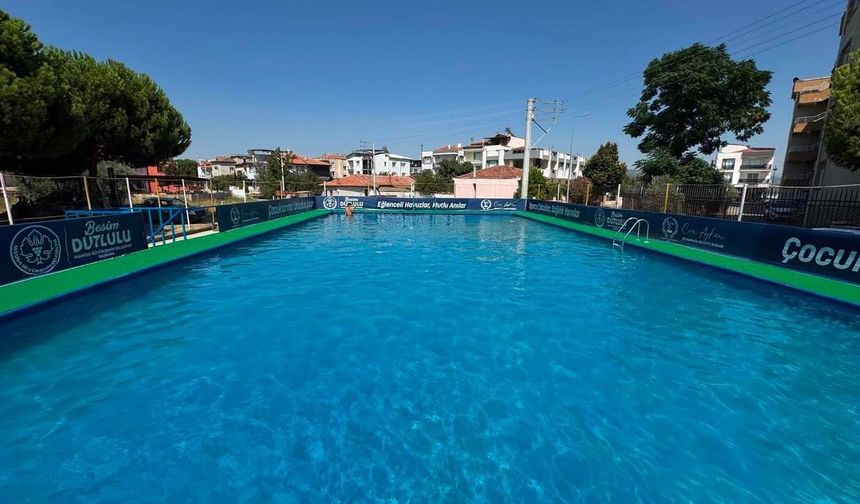 Manisa'da çocuklara spora teşvik