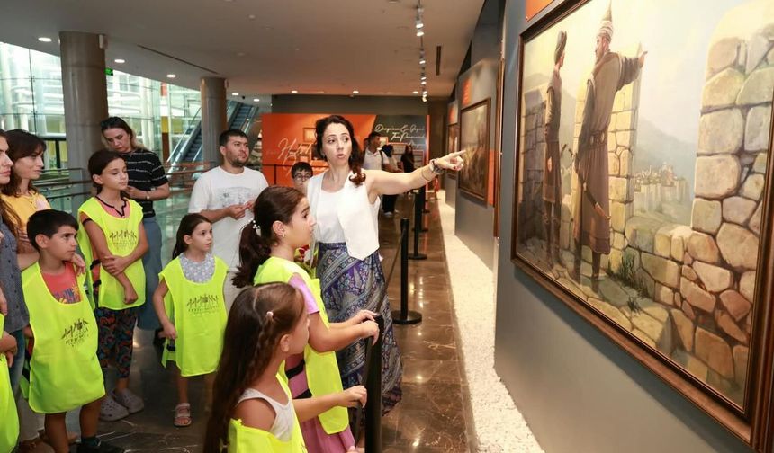 Osmangazi Belediyesi'nden çocuklara tarih yolculuğu