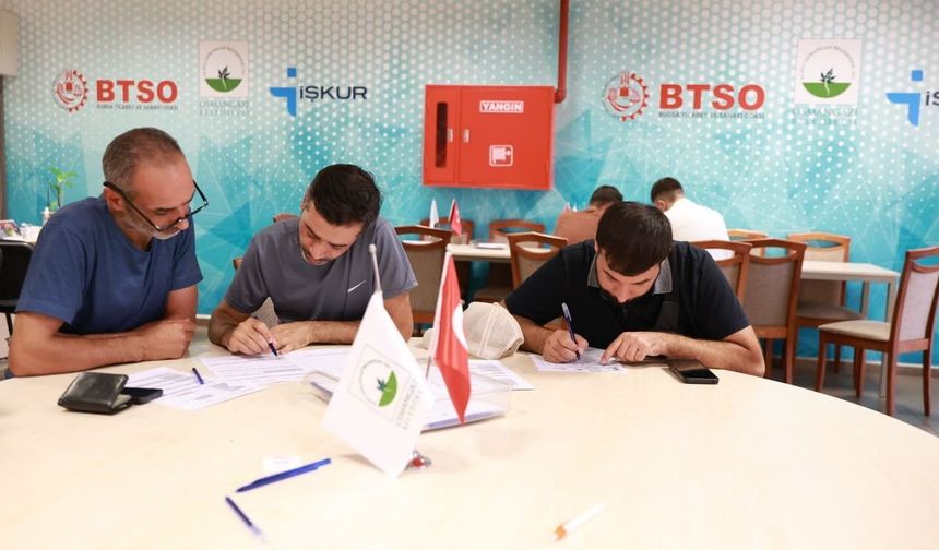 Osmangazi'de iş arayanlara destek