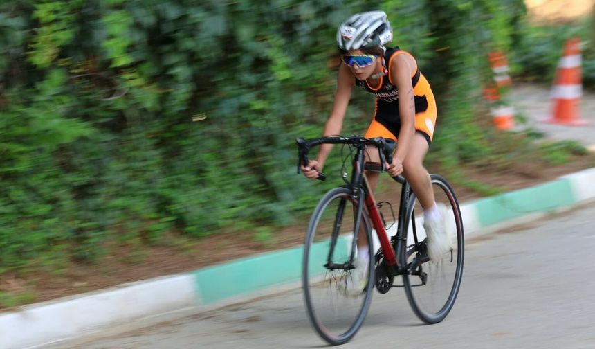 Osmangazi'de nefes kesen Duatlon Yarışları