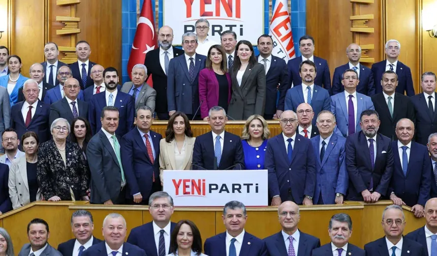 YENİ Parti'den Özgür Özel'e tam destek: 'Arkasındayız'