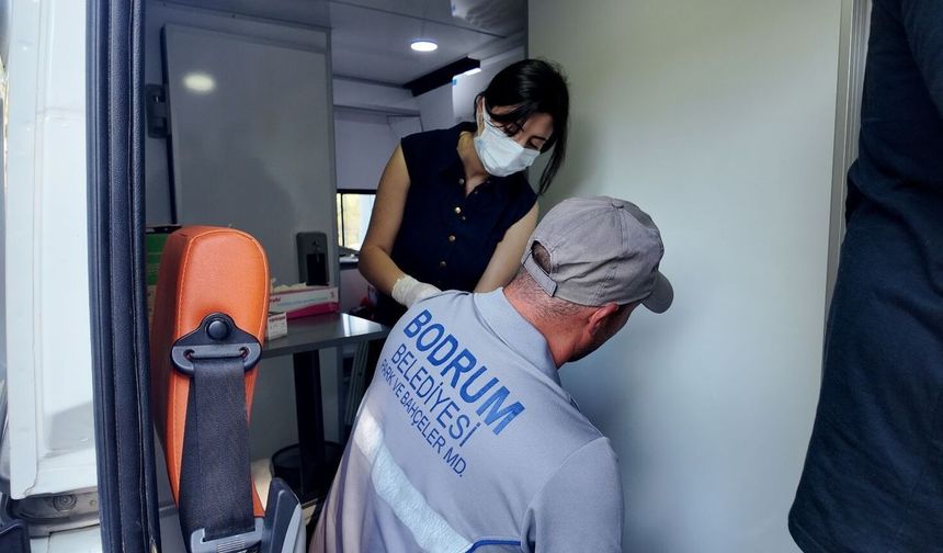 Bodrum Belediyesinden geniş kapsamlı sağlık taraması