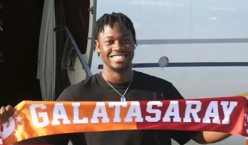Galatasaray yeni transferini duyurdu: Bitshiabu İstanbul'da