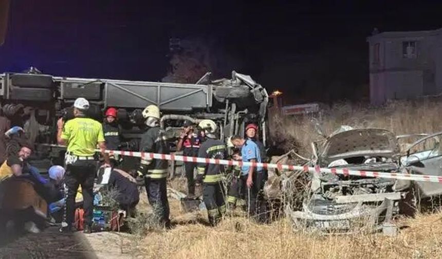 Gaziantep'te feci kaza: 7 ölü, 13 yaralı