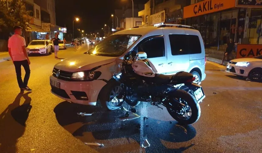Kadirli'de motosiklet kazası: 1 ölü, 2 yaralı