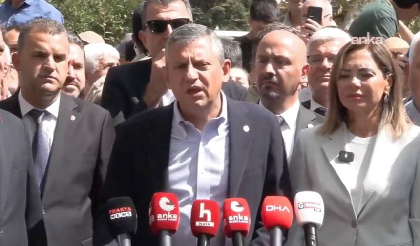 Özgür Özel: 'Millet gözaltındayken kapkaç yapacaklar!'
