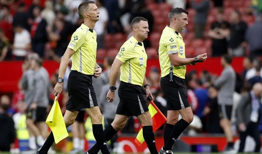 Türkiye-İtalya maçına İngiliz hakem Michael Oliver