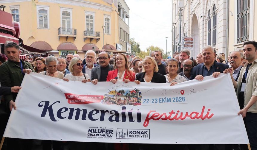 1. Kemeraltı Festivali'ne ilgi yoğundu