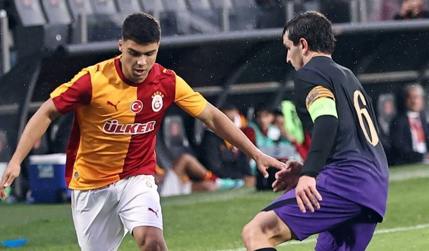 Galatasaray U19, Barcelona'ya 1-0 mağlup oldu
