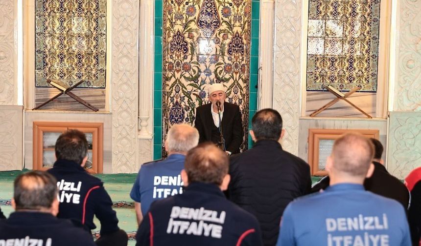 İtfaiye şehitleri dualarla anıldı