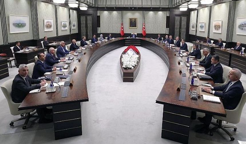 Kabine bugün Beştepe'de toplanıyor