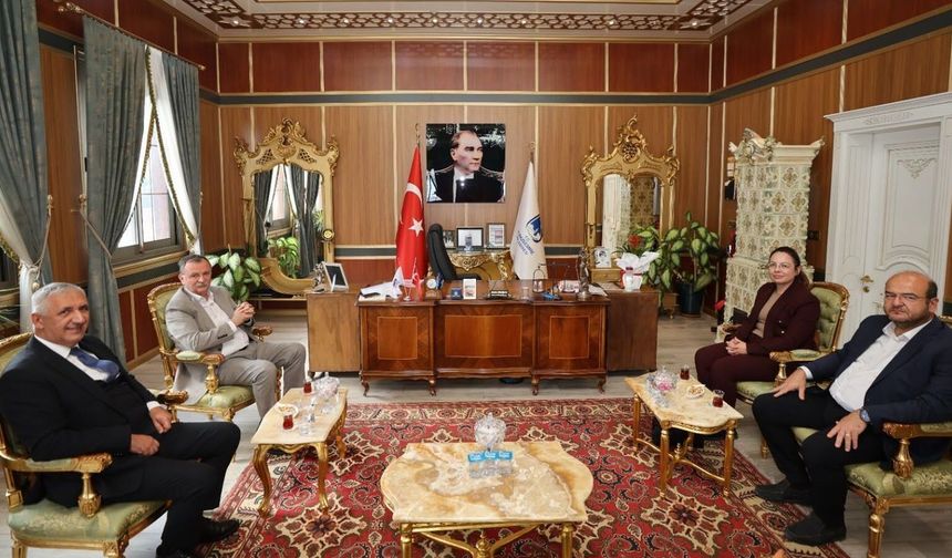MASKİ'den Şehzadeler ve Yunusemre Belediyelerine İş Birliği Ziyareti