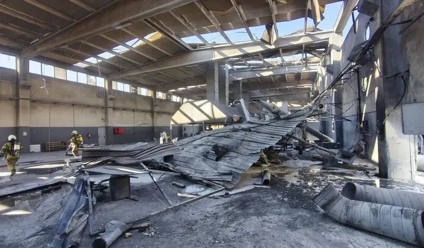 Metal fabrikasında patlama: 3 işçi ağır yaralandı
