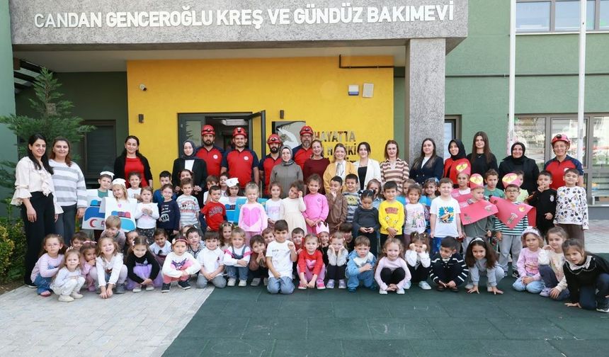 Osmangazi Belediyesi'nden Öğrencilere Afet Eğitimi