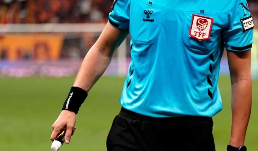Süper Lig'de 7. hafta hakemleri belli oldu