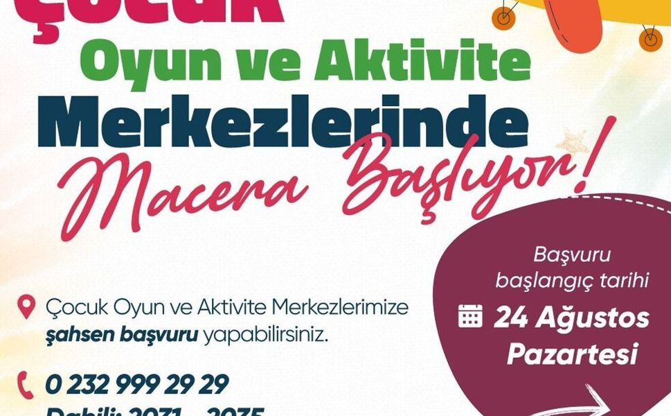 Bornova'da minikler için macera başlıyor