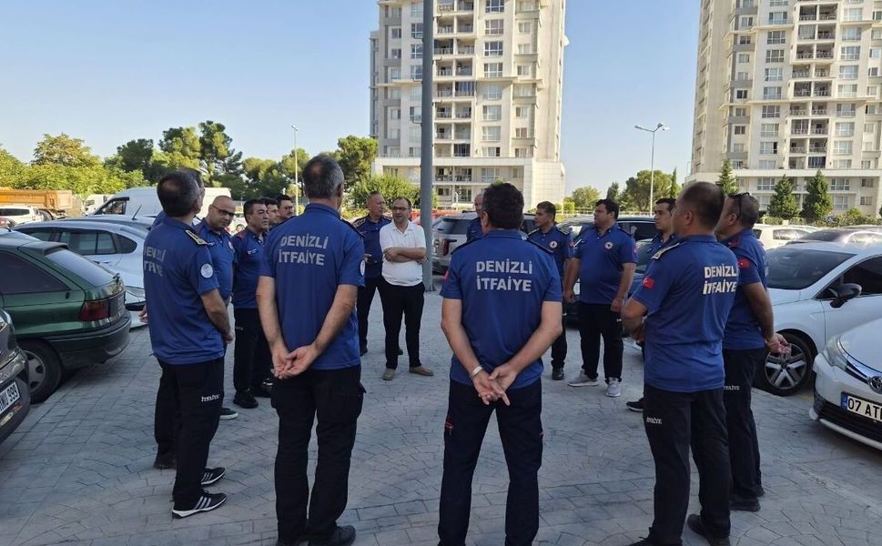 Denizli İtfaiyesi AVM'lerde Yangın Güvenliğinde