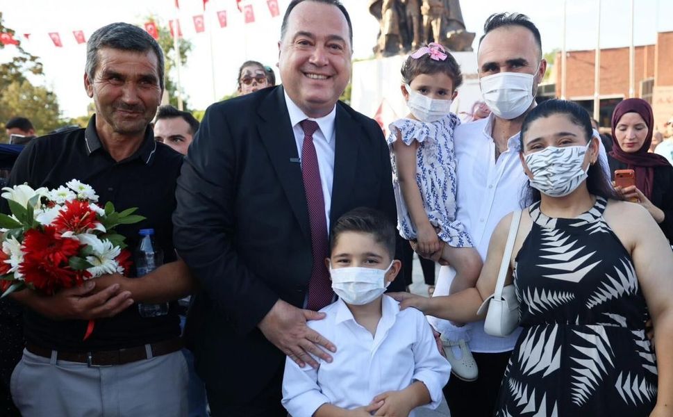 Zafer Bayramı'nda Çocukların Yüzü Güldü