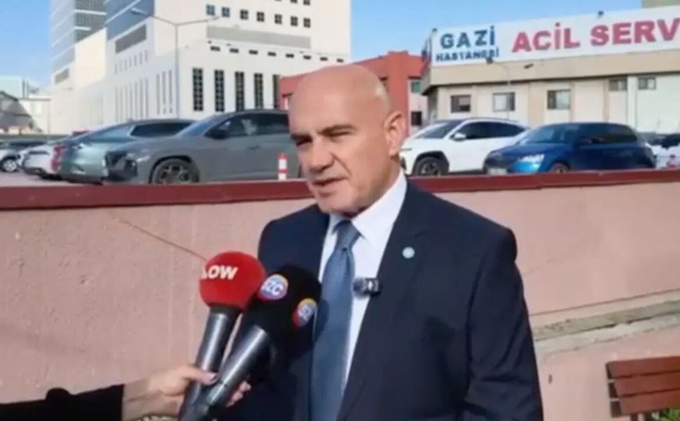 AYM önünde kendine zarar veren emekli polisin durumu kritik