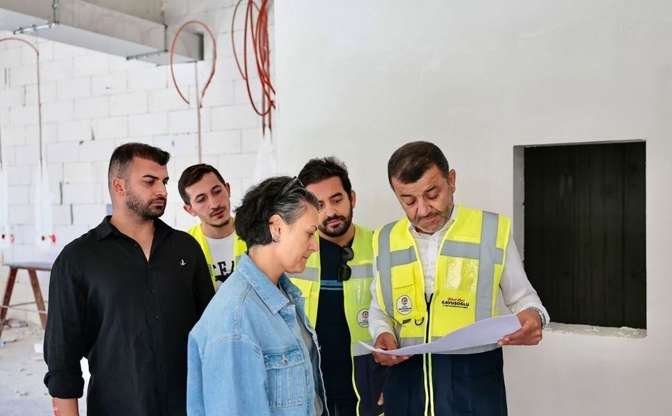 Başkan Çavuşoğlu'ndan Kınıklı'da proje incelemesi