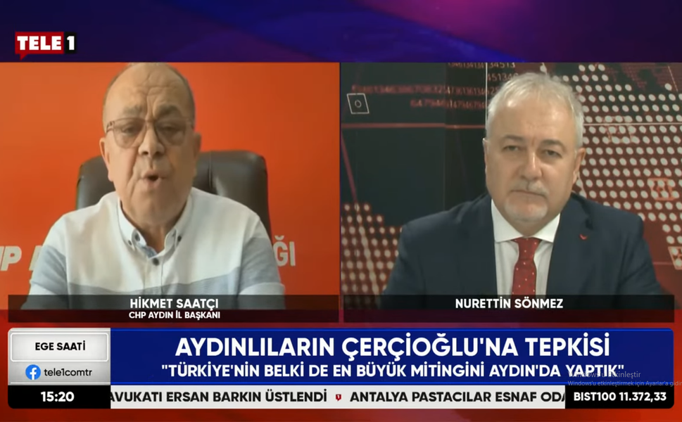 CHP Aydın İl Başkanı Hikmet Saatçı