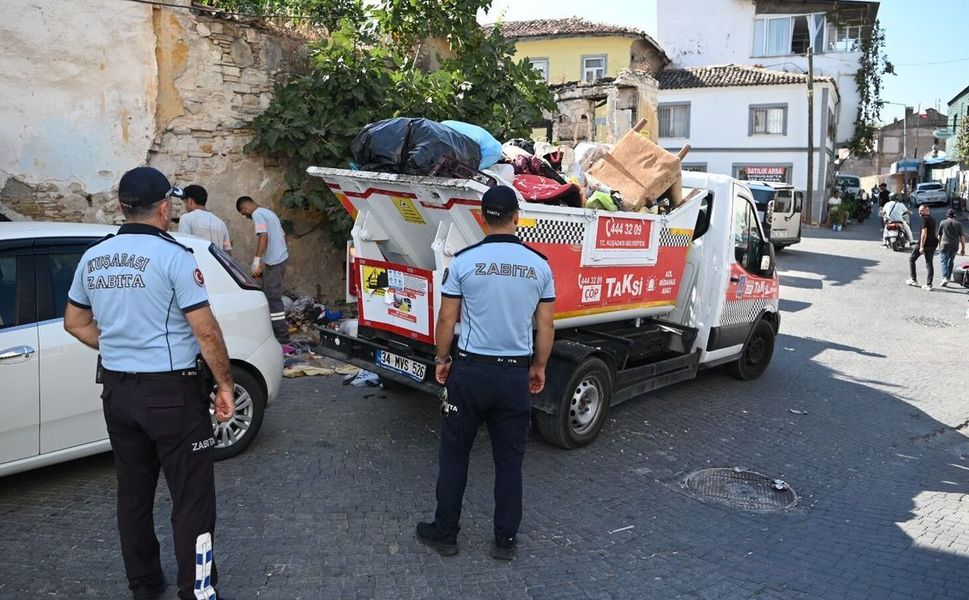 Kuşadası çevreyi kirletenlere göz açtırmıyor