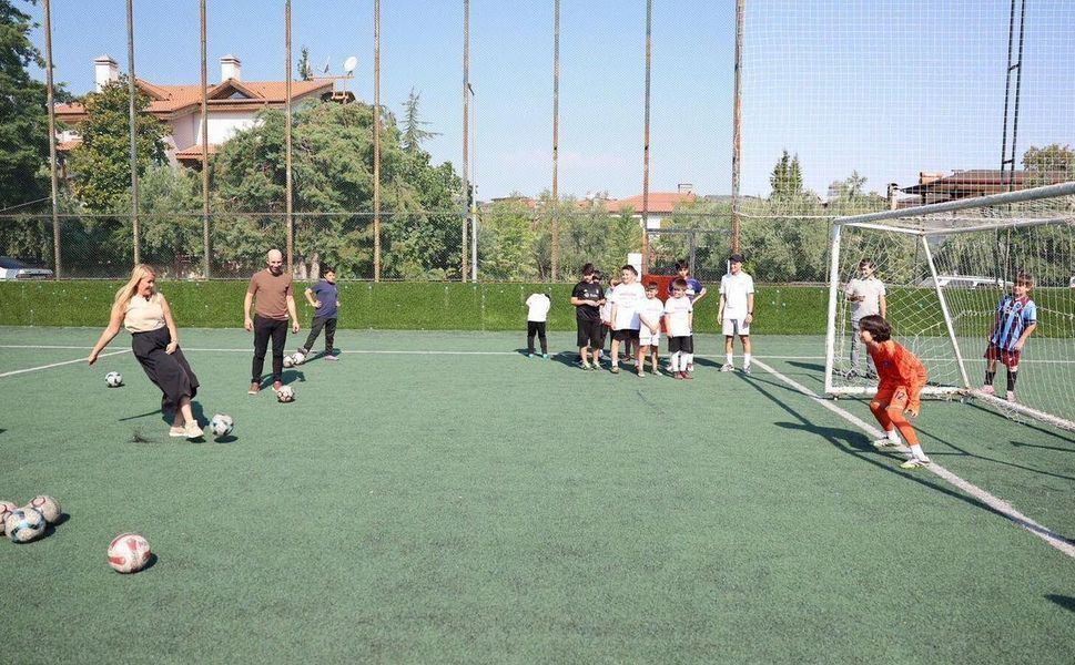 Merkezefendi'de geleceğin kalecileri yetişiyor