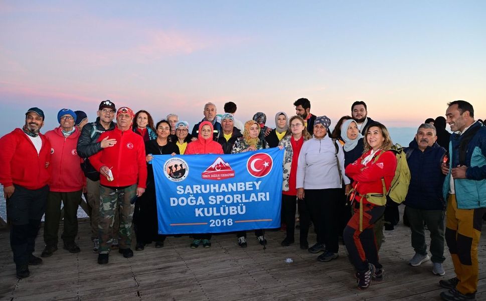 Spil Dağı'nda Avrupa Hareketlilik Haftası Yürüyüşü