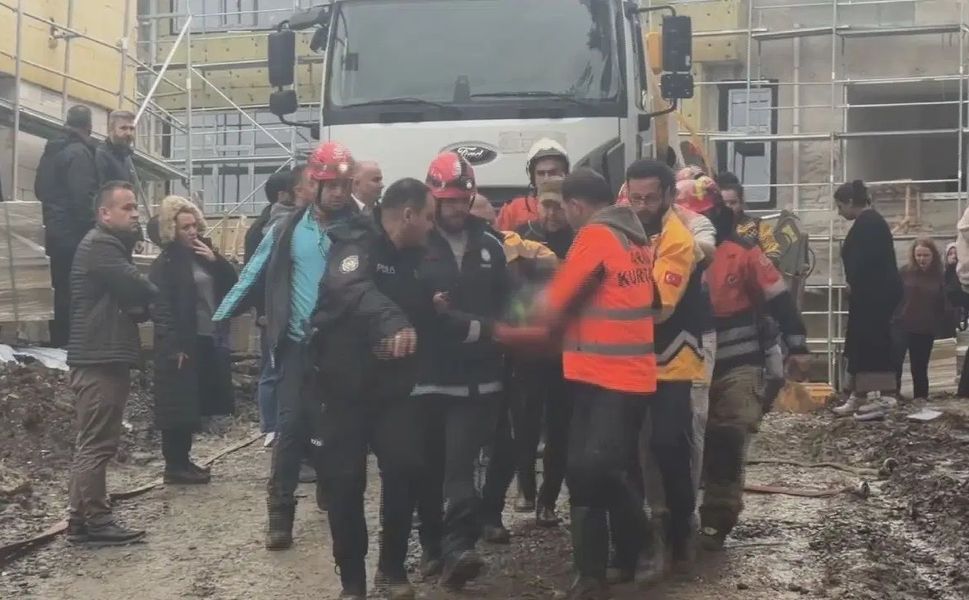 Beykoz'da okul inşaatında kuyuya düşen işçi yaşamını yitirdi