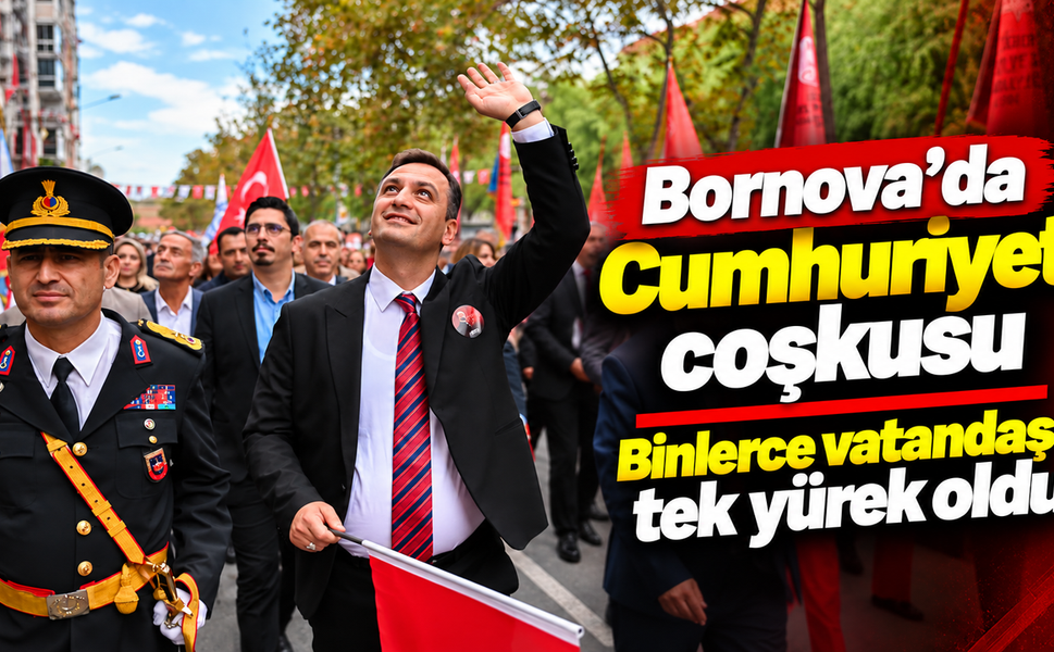 Bornova'da binlerce vatandaş tek yürek oldu