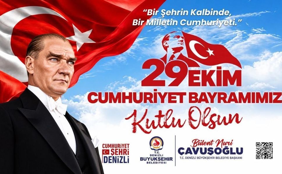 Cumhuriyet coşkusu Denizli'yi saracak