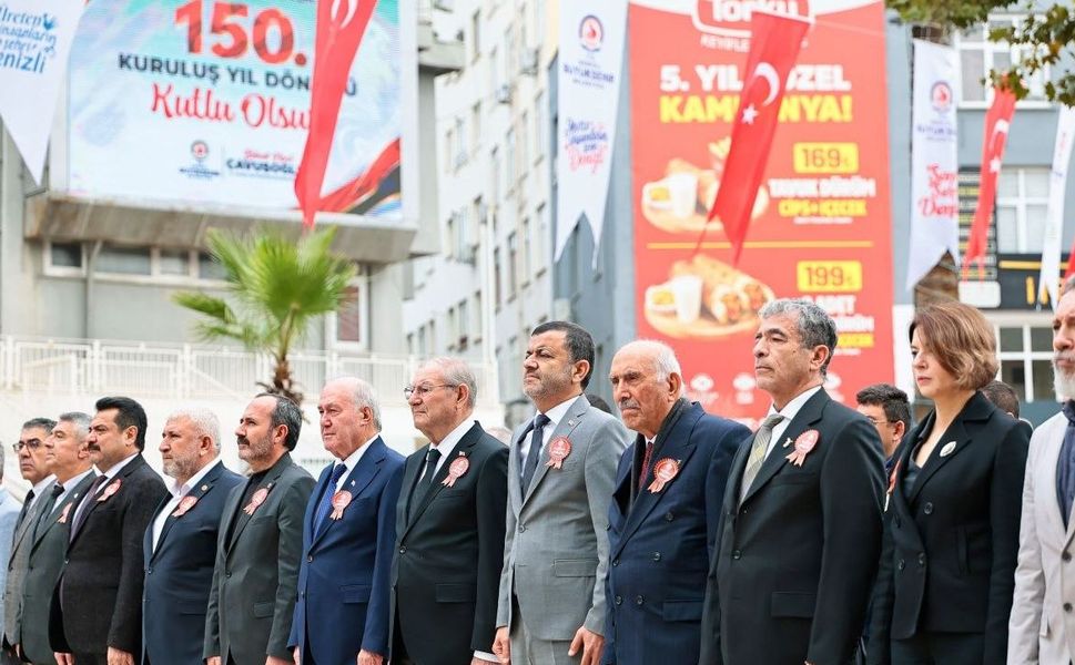 Denizli Belediye Teşkilatı'nın 150. yılı törenle kutlandı