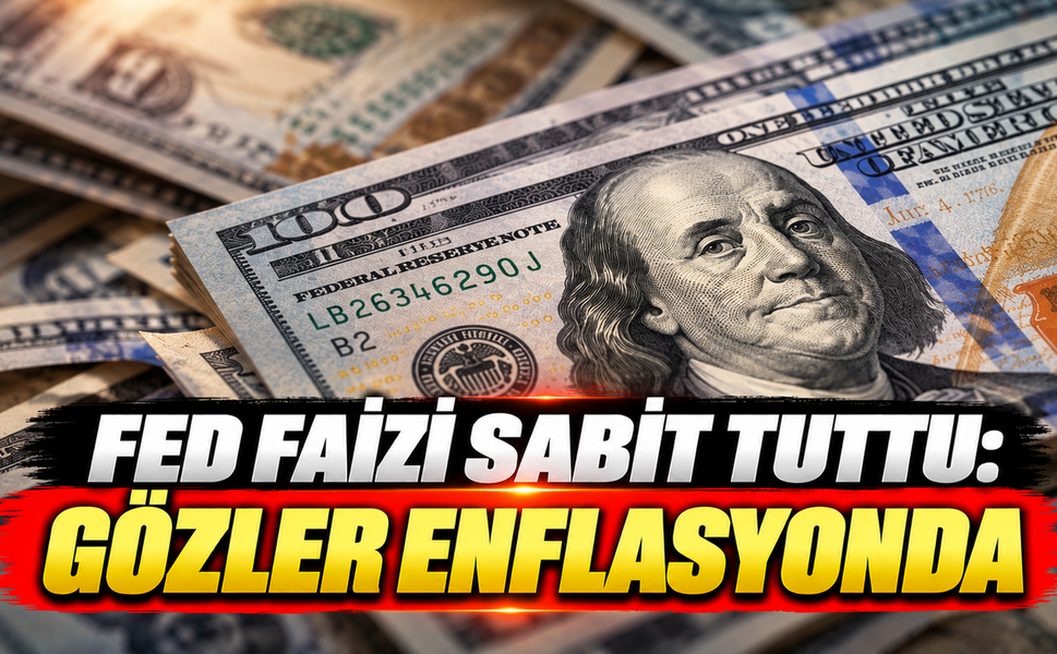 FED faizi sabit tuttu : Gözler enflasyonda