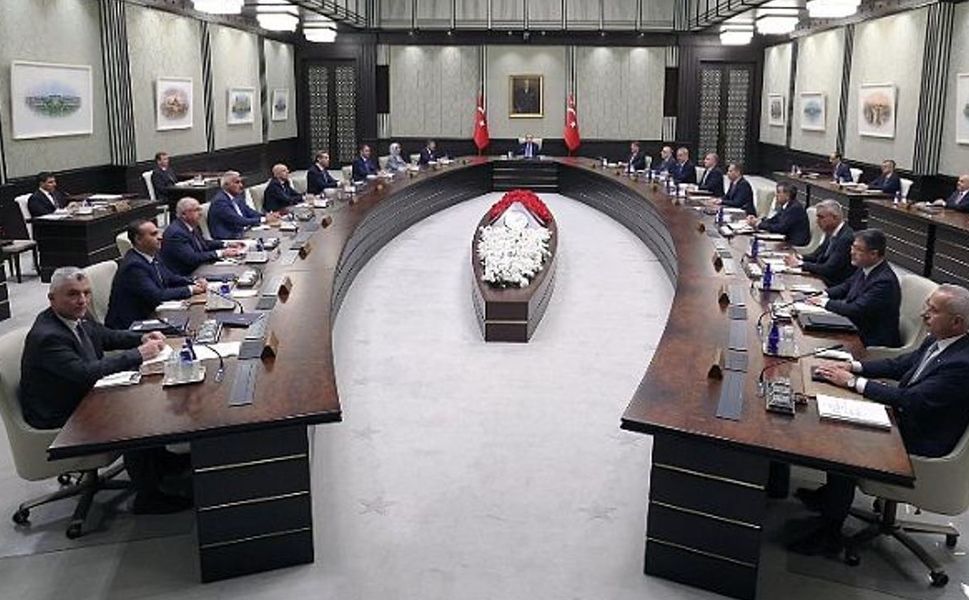 Kabine bugün Beştepe'de toplanıyor