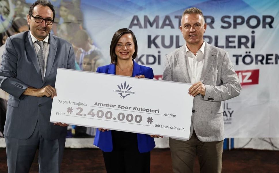 Karabağlar 'da amatör spora büyük destek