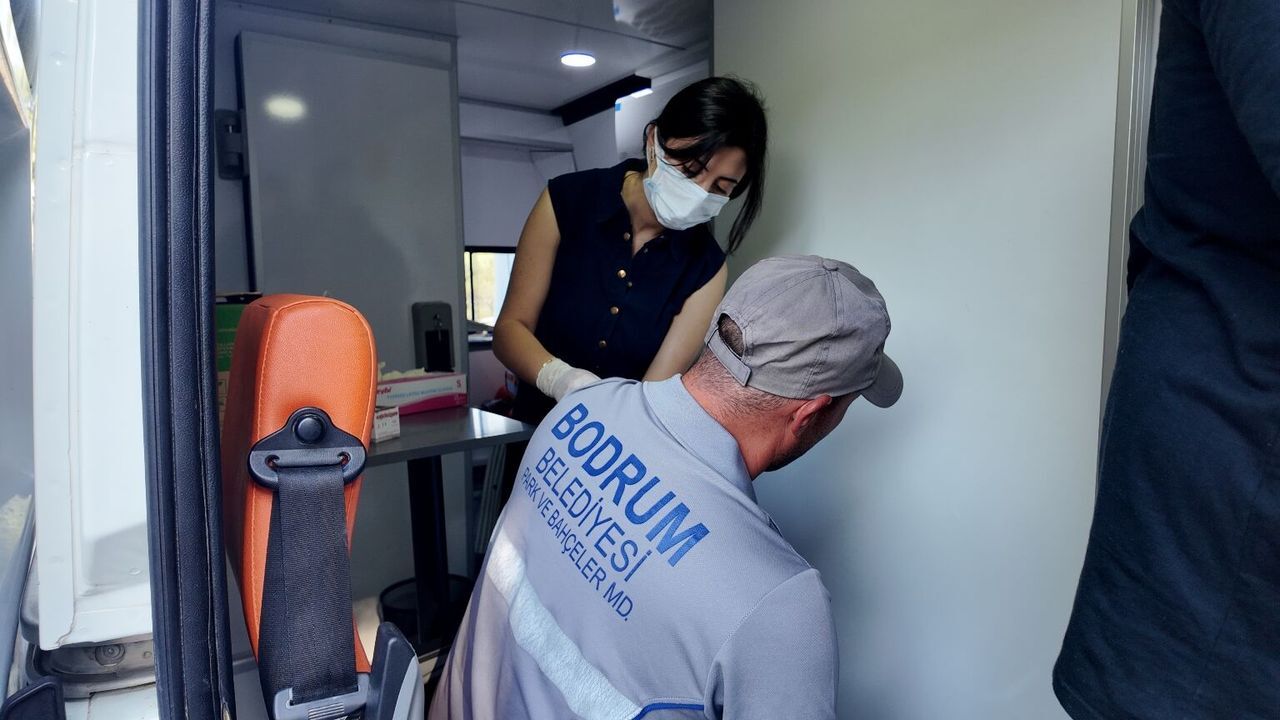Bodrum Belediyesinden geniş kapsamlı sağlık taraması