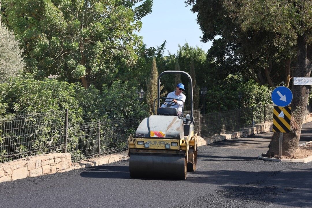 Bodrum'da üstyapı çalışmaları aralıksız sürüyor
