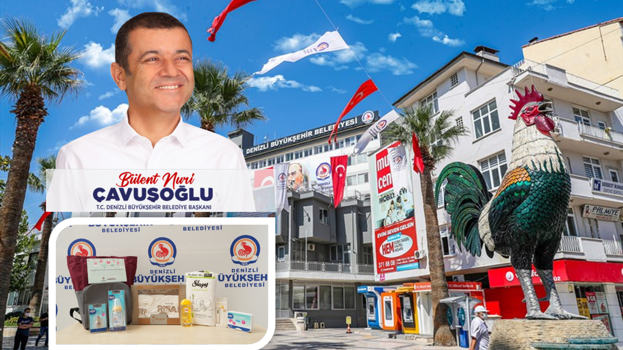 Denizli Büyükşehir annelere desteğini sürdürüyor