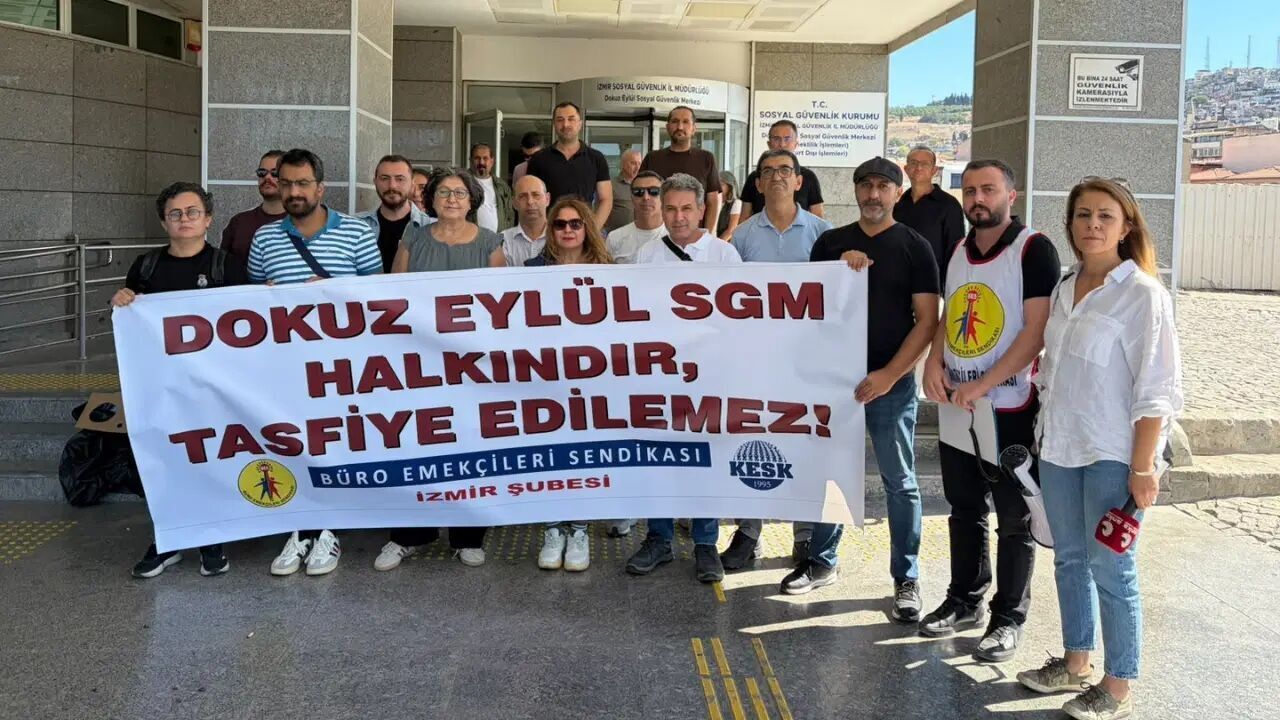 Dokuz Eylül SGM gece yarısı boşaltıldı: BES'ten tepki