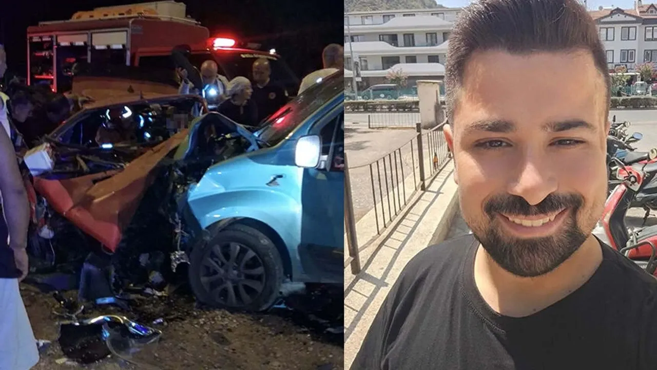 Fethiye'de feci kaza: 29 yaşındaki sürücü öldü