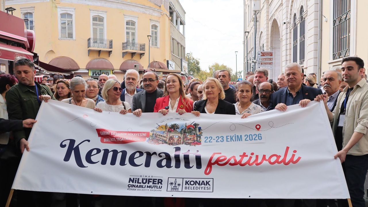 1. Kemeraltı Festivali'ne ilgi yoğundu