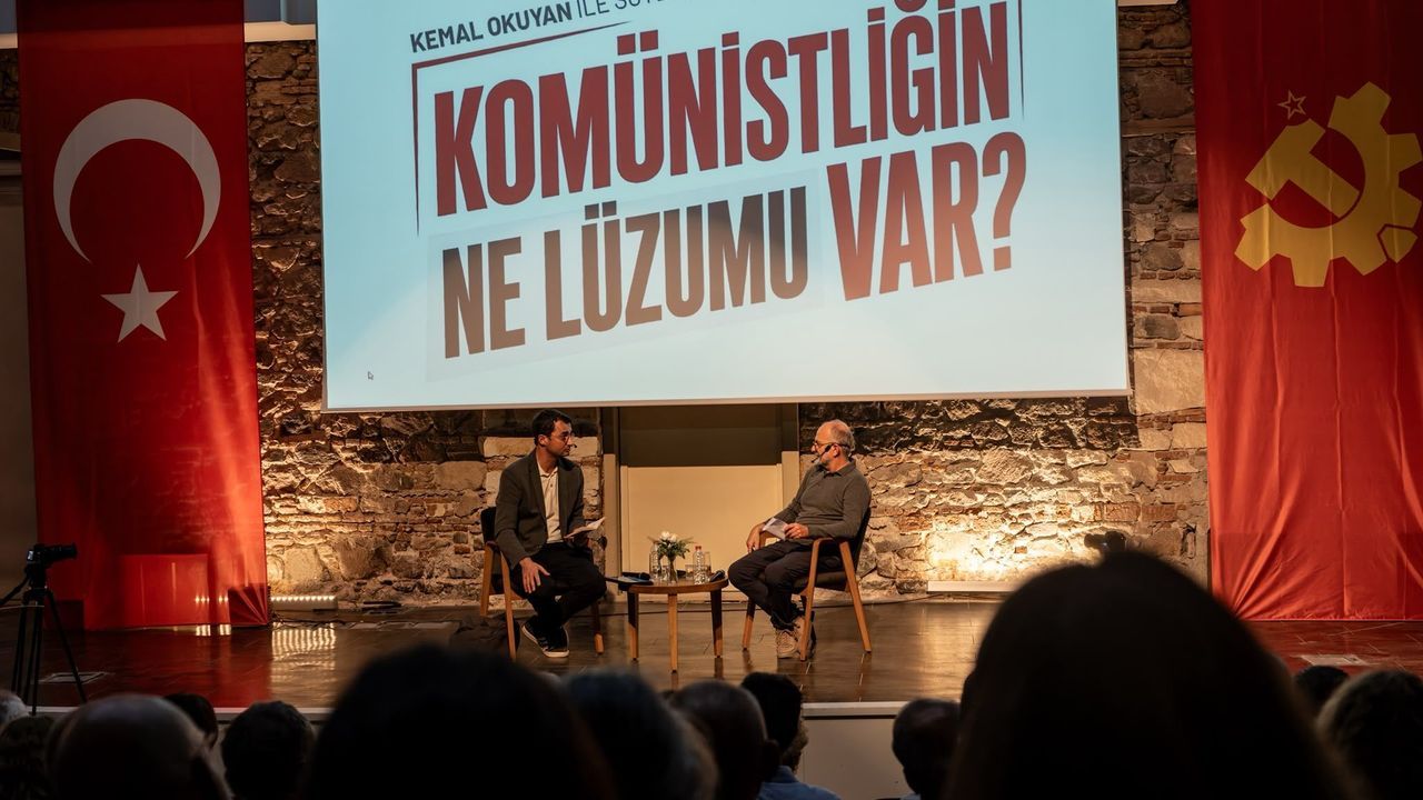 Gazeteci Terkoğlu ile TKP'li Okuyan, İzmirlilerle buluştu